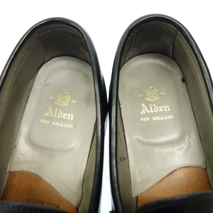 Good Condition ◆ Alden Leather Shoes Penny Loafers 987 Cordovan Men's Black Size US8E ALDEN [LA] 