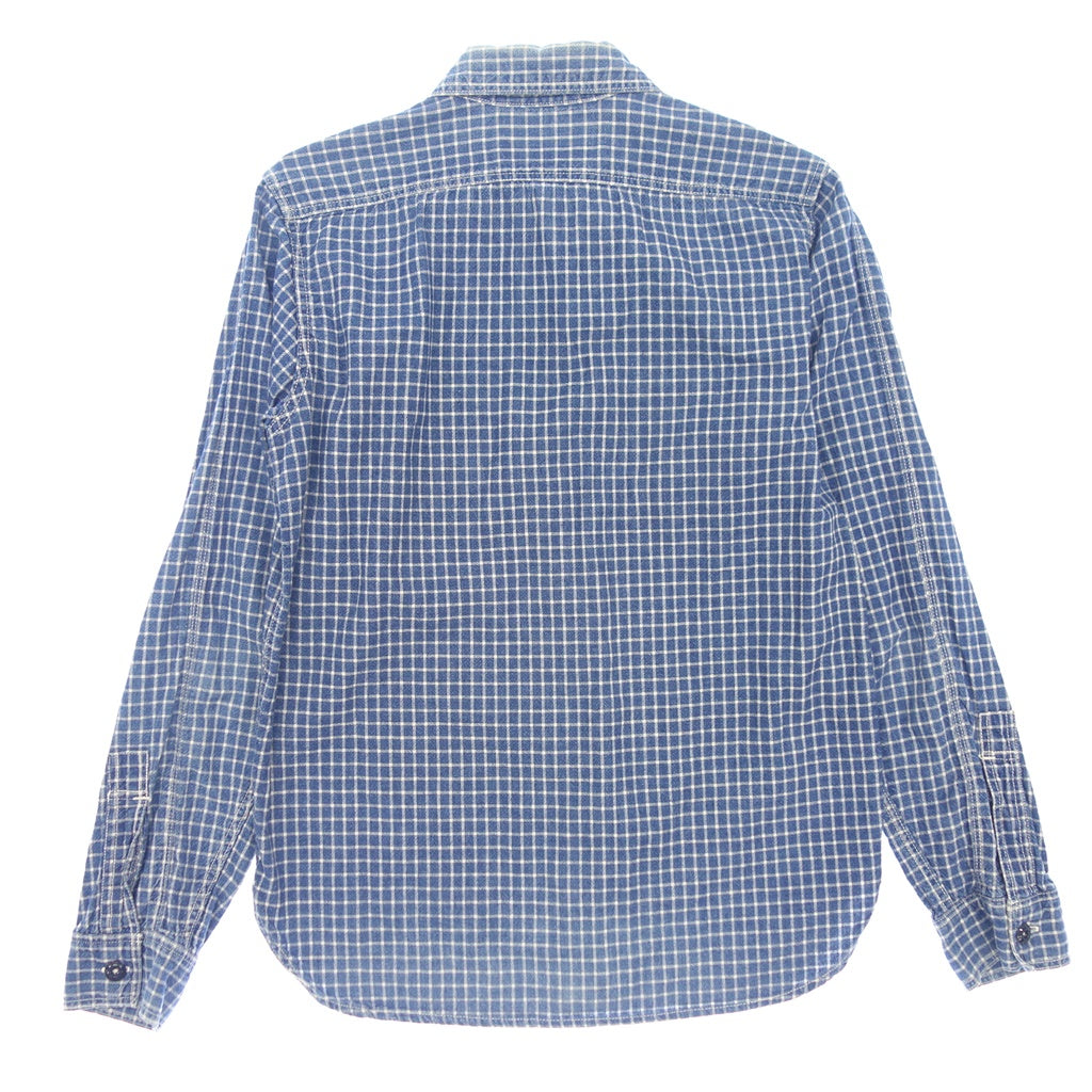 Used ◇Freewheelers long sleeve shirt Neal Cassady mini check