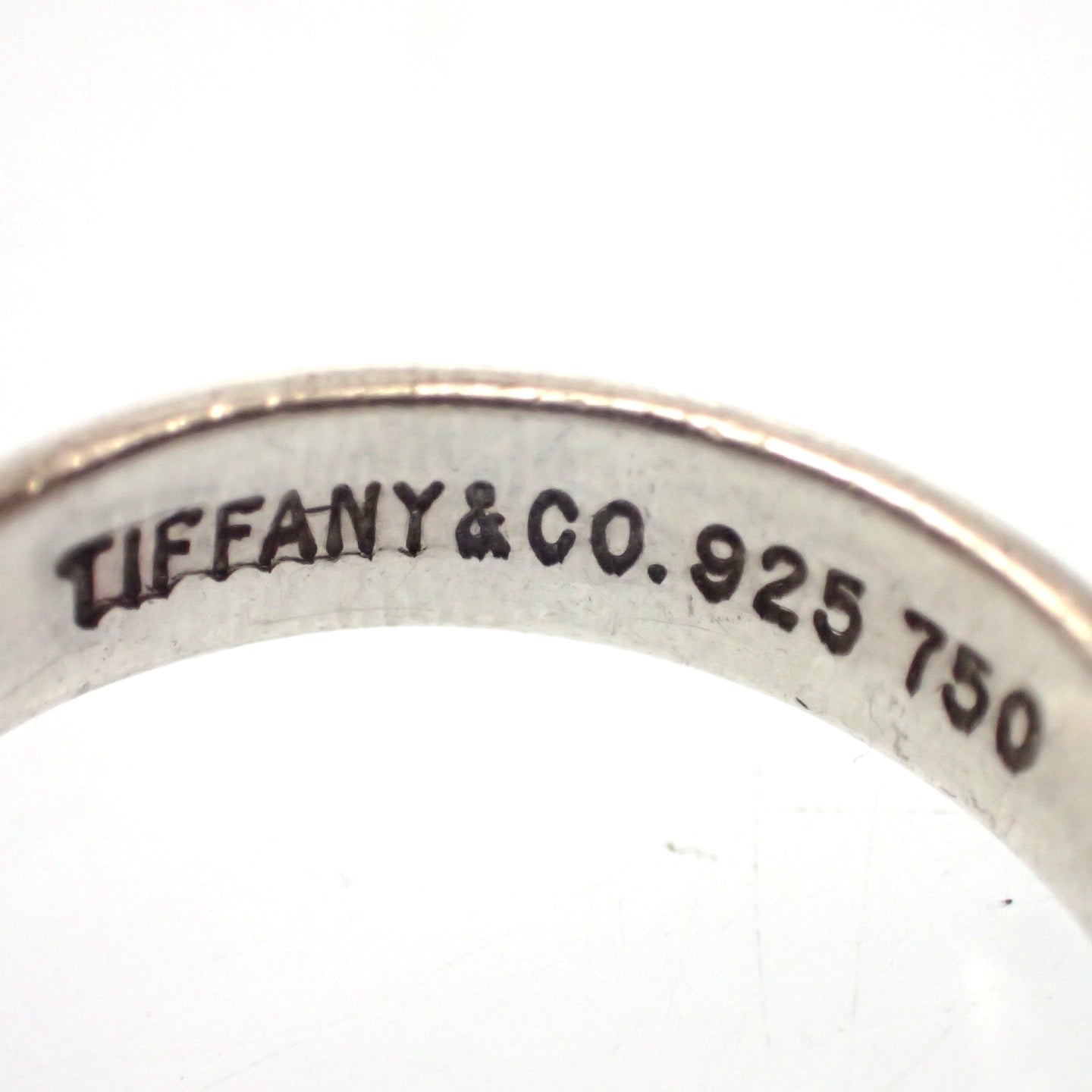 精美商品◆Tiffany 戒指 Hook &amp; Eye SV925 银 Tiffany&amp;Co. [LA] 