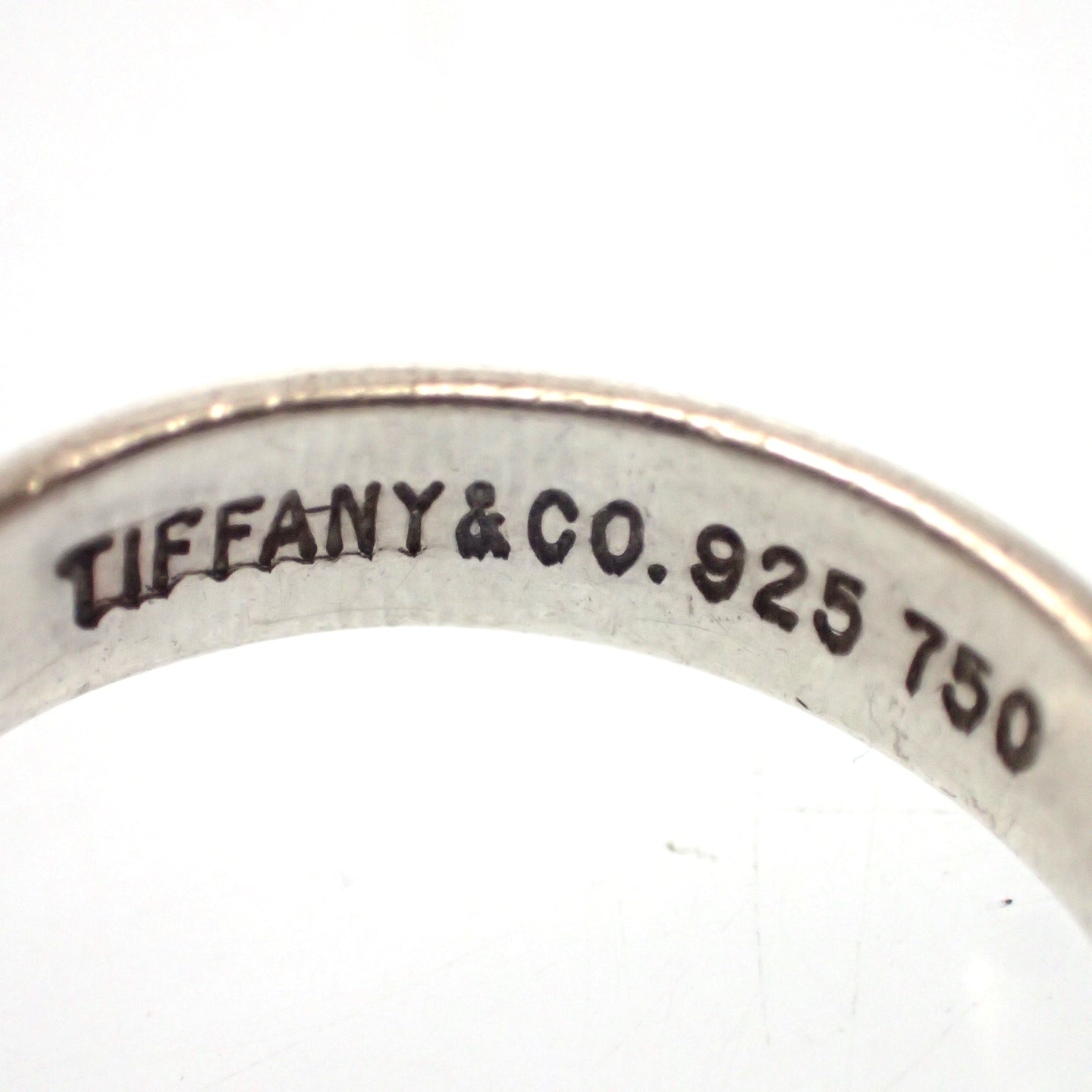 美品◆ティファニー 指輪 リング フック&アイ SV925 シルバー Tiffany&Co.【LA】