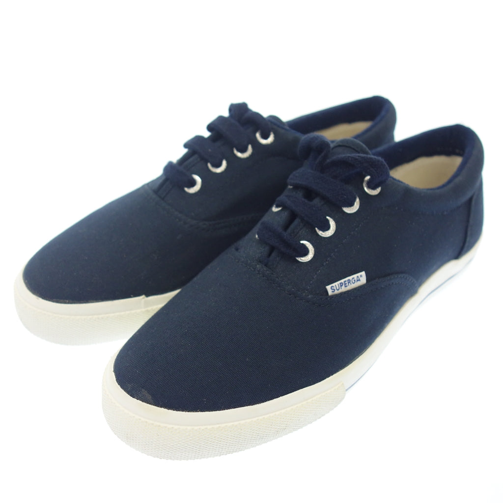 Good condition◆Superga sneakers canvas men's navy 42 SUPERGA [AFD5] 