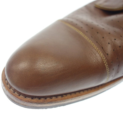 美品◆ジョンロブ レザーシューズ エバードン EVERDON メンズ 9E ブラウン系 JOHN LOBB【LA】