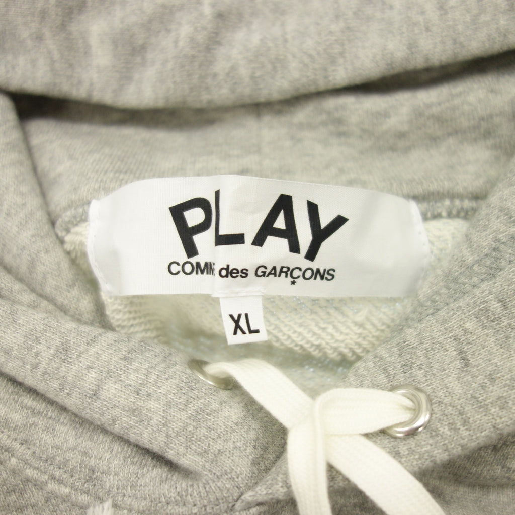 Good condition◆Play Comme des Garcons Nike Parka Heart AE-T404 Men's Gray Size XL COMME des GARCONS NIKE [AFB36] 