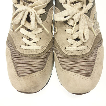 Good condition ◆ New Balance sneakers M9975GR suede men's gray size 26 New Balance [AFD13] 