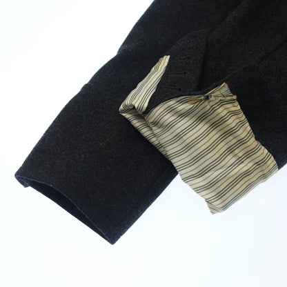 Used◆Burberry Black Label Napoleon Coat Wool Gray BURBERRY BLACK LABEL [AFB41] 