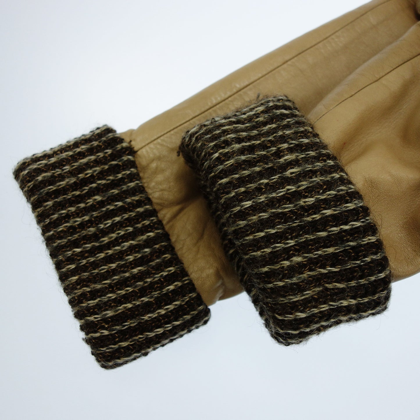 LOEWE Long Coat Leather Anagram Button Women's Brown LOEWE [AFA1] [Used] 