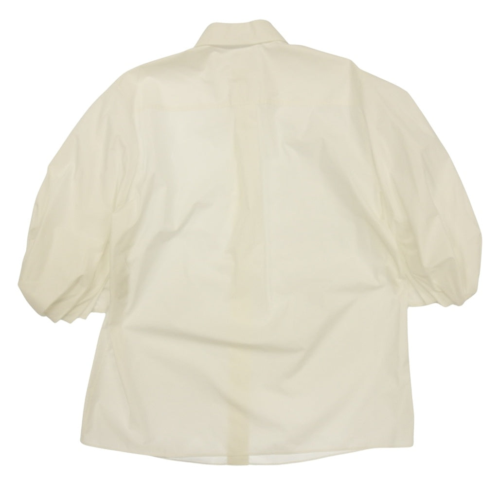 Good condition◆Valentino LE BLANC short sleeve shirt ladies white size 38 VALENTINO LE BLANC [AFB42] 