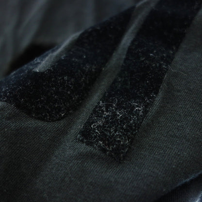 二手 ◆芬迪短袖 T 恤裁剪和缝制正面徽标水貂男式黑色尺寸 XS FENDI [AFB19] 
