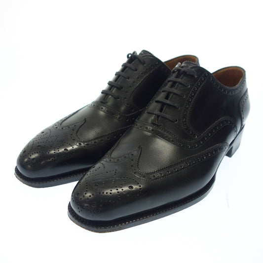 Very good condition ◆ Stefano Bemer leather shoes full brogue men's 39.5 black Stefano Bemer [LA] 