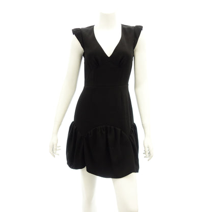 Good condition ◆ Miu Miu Sleeveless Dress Balloon Design Women's Black Size 38 MIUMIU [AFB24] 