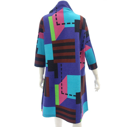 Very good condition ◆ ISSEY MIYAKE me all-over pattern dress ladies multicolor MI83JH492 ISSEY MIYAKE me [AFB25] 