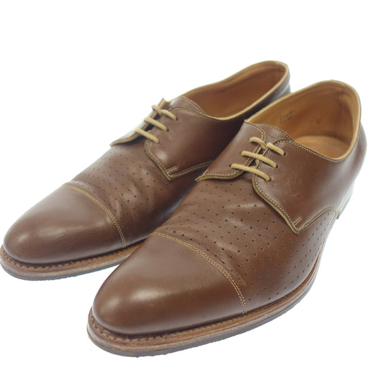 美品◆ジョンロブ レザーシューズ エバードン EVERDON メンズ 9E ブラウン系 JOHN LOBB【LA】