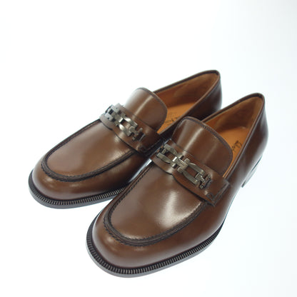 Very good condition ◆Salvatore Ferragamo bit loafer men's 8h brown Salvatore Ferragamo [AFC55] 