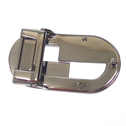 Good condition ◆ Gucci buckle belt GG silver metal fittings GUCCI [AFI8] 