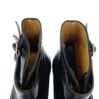 Like new◆Edward Green Leather Boots KENTMERE Men's Navy Size 7.5 EDWARD GREEN [LA] 