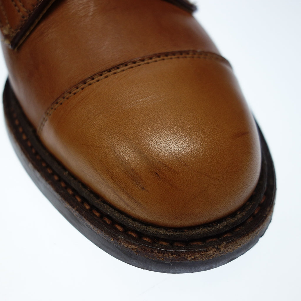 美品◆トリッカーズ SCOTT 7624 レザー ブーツ メンズ 6 茶系 Tricker's【AFD3】