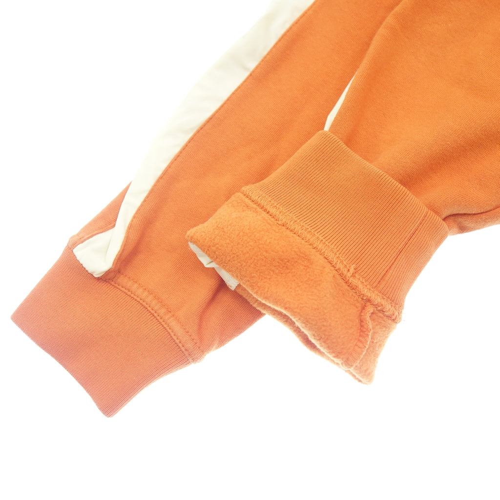 Good condition◆Hermes sweatshirt side line brushed lining men's orange size L Hermes [AFB35] 