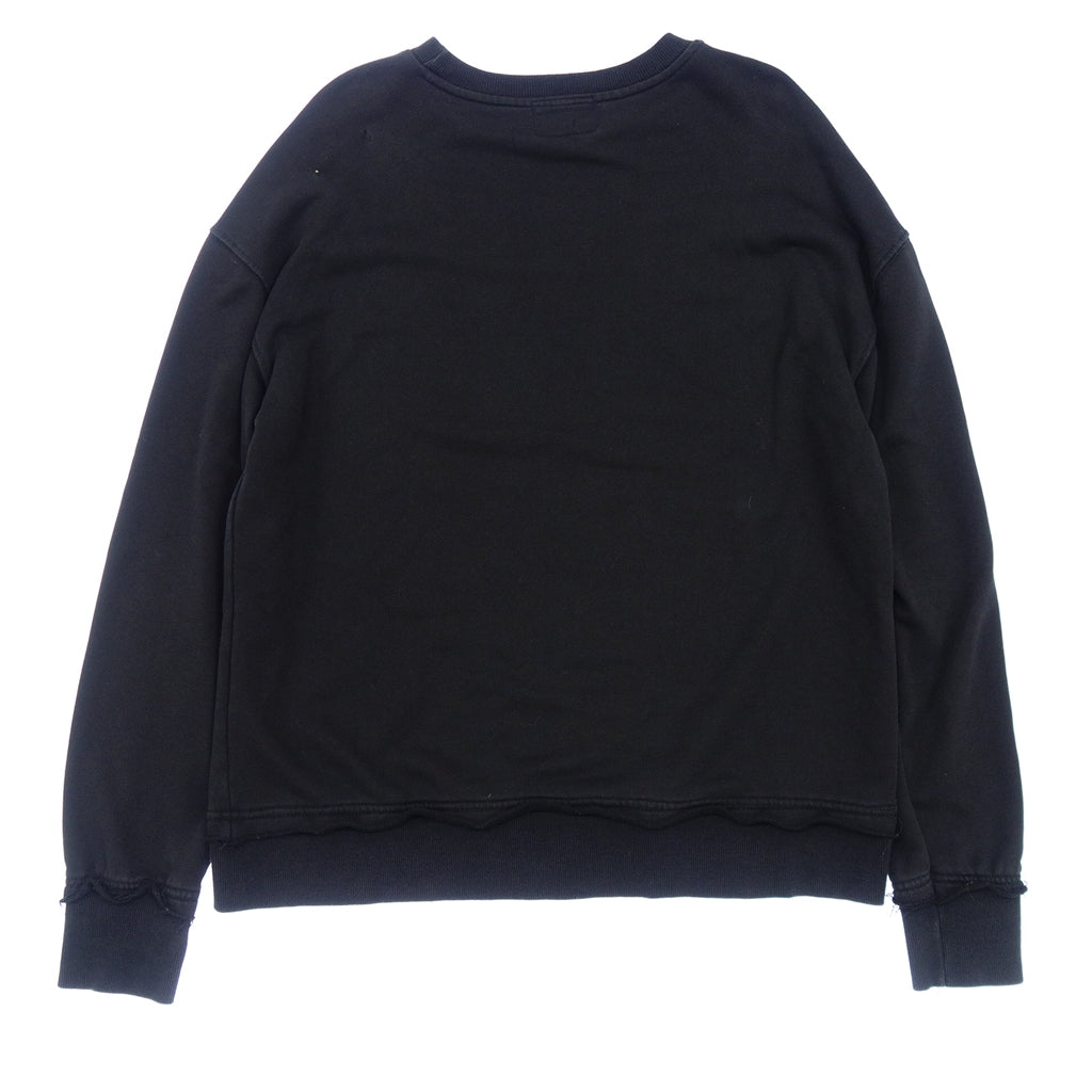 Good condition ◆ ANDSQUARE Sweatshirt Cotton Men's Black Size M ANDSQUARE [AFB44] 