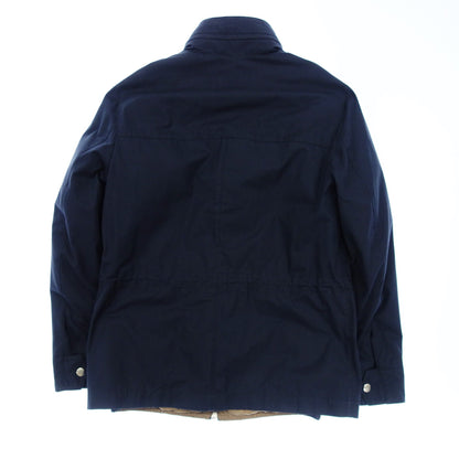 Brunello Cucinelli detachable collar jacket M-65 type with down liner men's 46 navy BRUNELLO CUCINELLI [AFB10] [Used] 