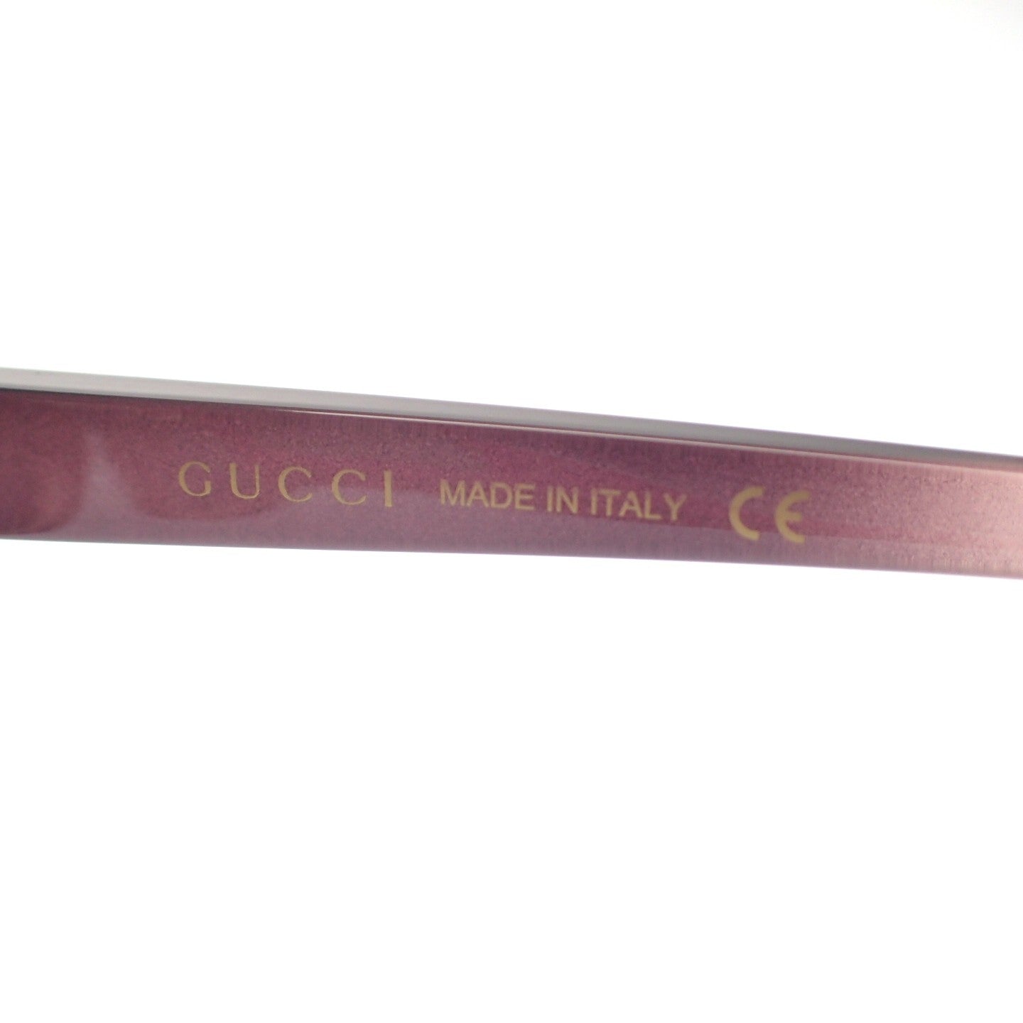 Unused ◆ Gucci sunglasses colored lenses 53□24-135 GG0367S Purple with case Ladies GUCCI [AFI11] 