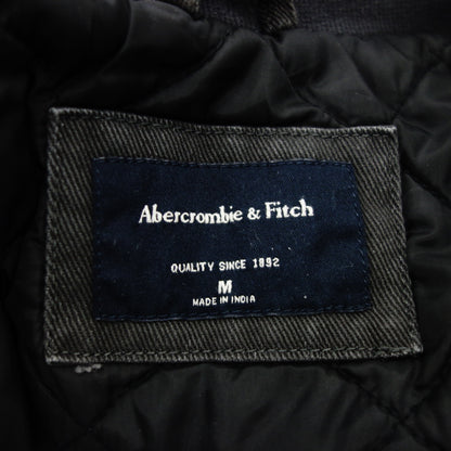 Abercrombie &amp; Fitch 拉链夹克男式灰色 M Abercrombie &amp; Fitch [AFA5] [二手] 