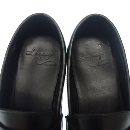 Very good condition ◆ Lo Spago SHIPS special order calf leather men's black size 40 115-93-0172 Lo Spago SHIPS [AFC4] 