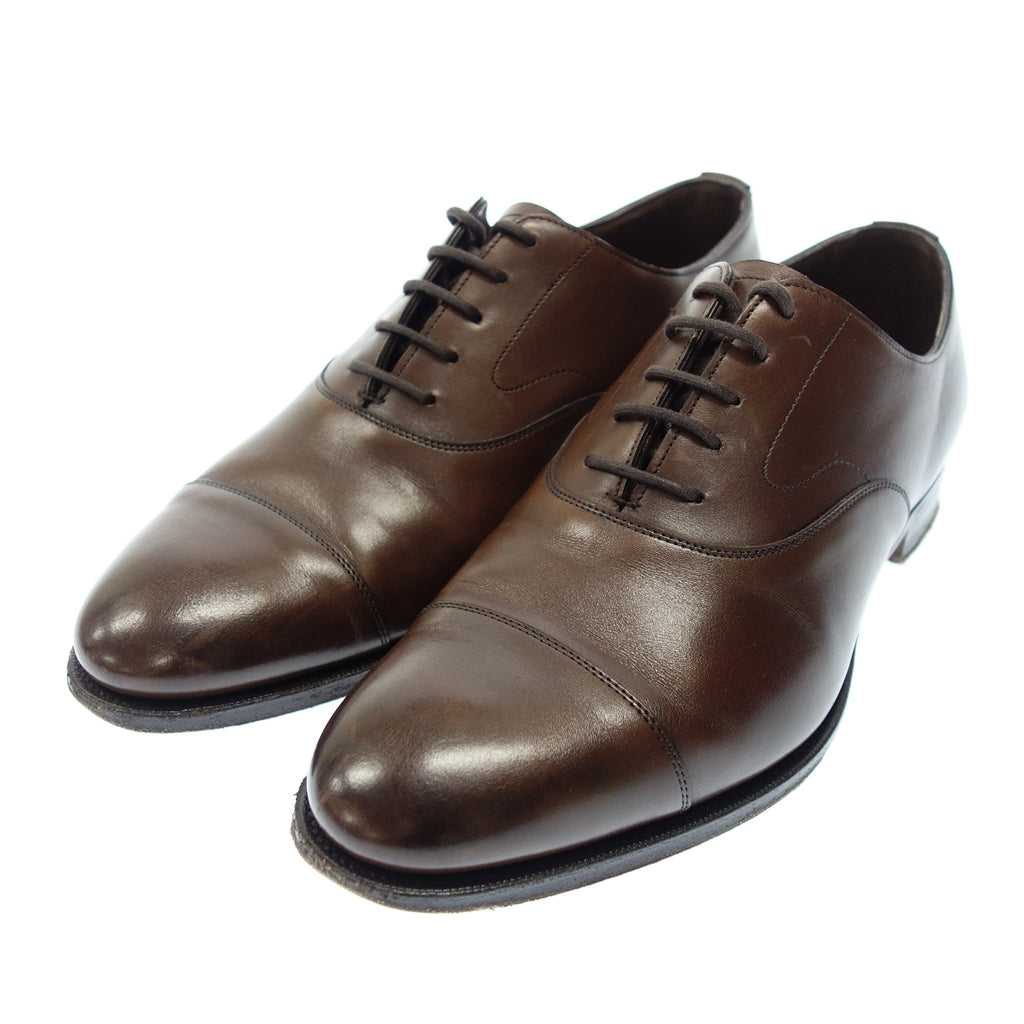 Good Condition◆Edward Green Leather Shoes Straight Tip Chelsea 202 Last Men's 8.5 Brown EDWARD GREEN CHELSEA [LA] 