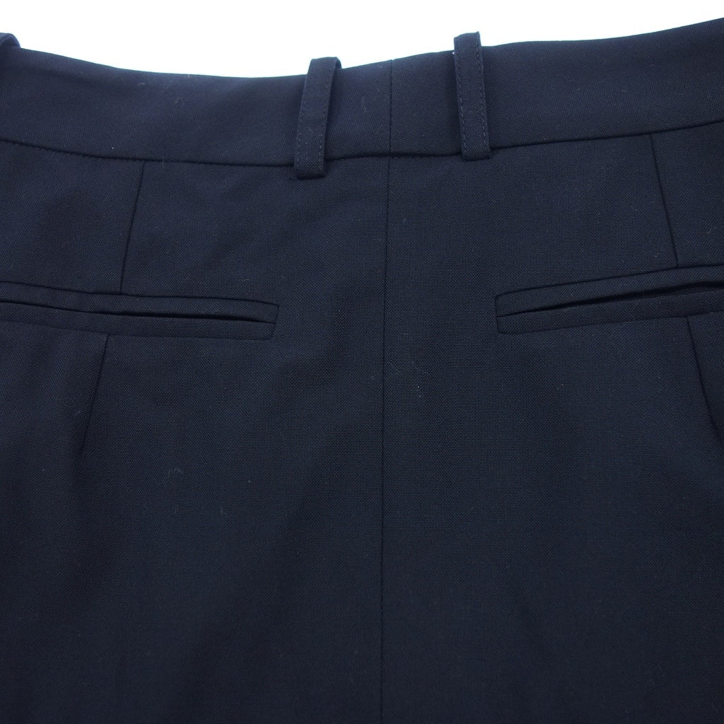 Very good condition ◆ Roku Skirt Pleated Switching Ladies Blue Size FR36 rokh [AFB25] 