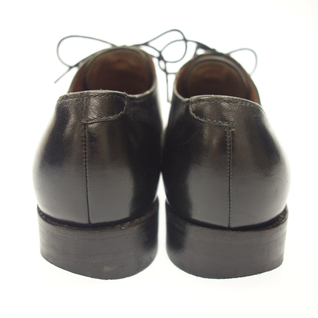 Used ◆ PEGMAN leather shoes 61033 straight tip men's black size 7H PEGMAN [AFD7] 