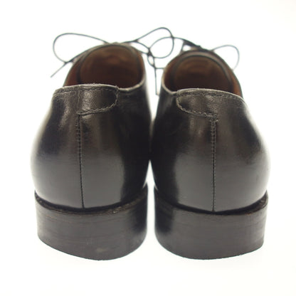 Used ◆ PEGMAN leather shoes 61033 straight tip men's black size 7H PEGMAN [AFD7] 