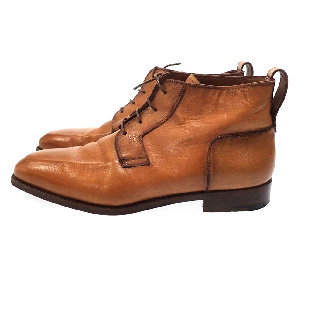 Used ◆Berluti High Cut Leather Shoes 6 Half 1586 445 Men's 6 1/2 Brown Berluti [AFC19] 