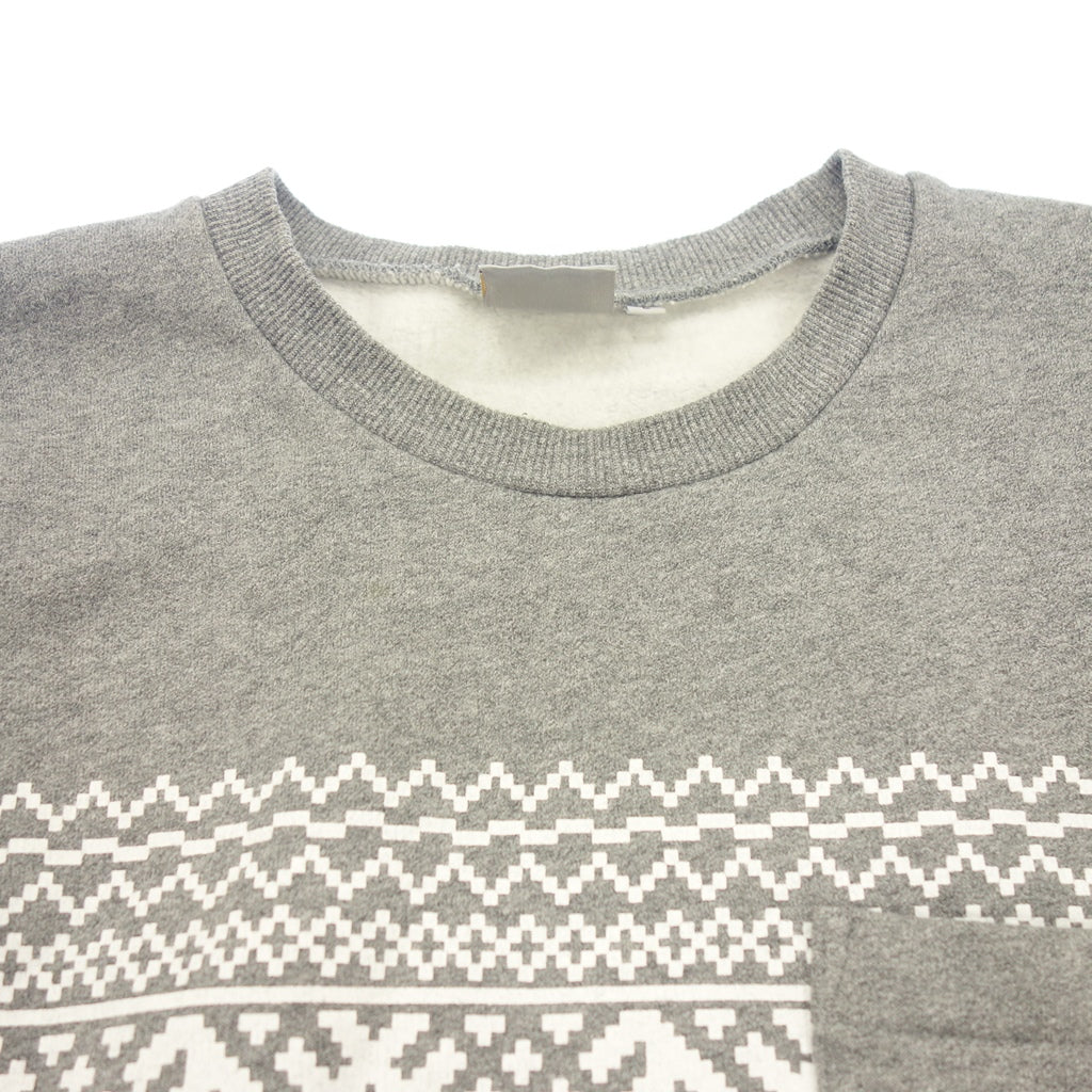 Good condition ◆ Carhartt Sweat ELIAS Pocket Nordic Men's Gray Size L Carhartt [AFB51] 