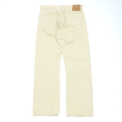 Warehouse Denim Pants Lot 800 Men's Cream W33L32 WAREHOUSE [AFB8] [Used] 