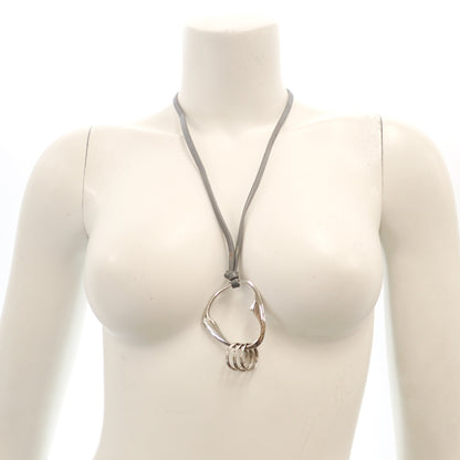 Used Georg Jensen necklace pendant heart silver GEORG JENSEN [AFI8] 
