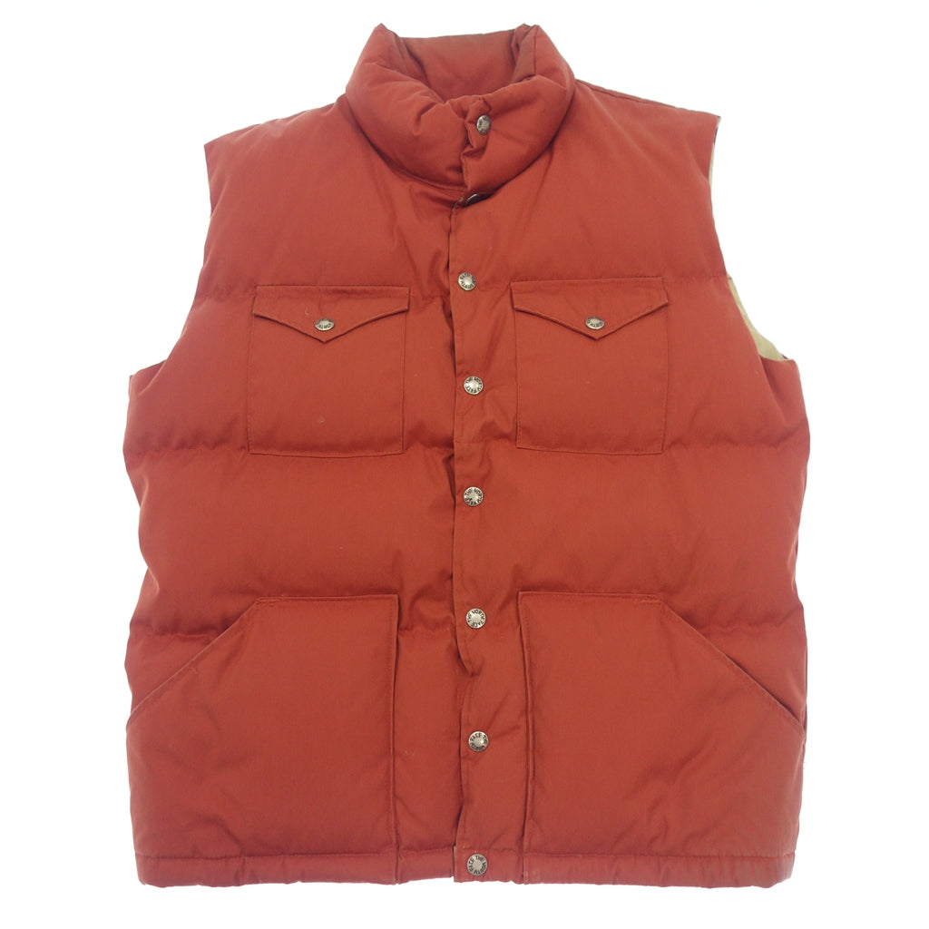 Used ◆The North Face Down Vest Brown Tag Men's Size M Brown THE NORTH FACE [AFB35] 