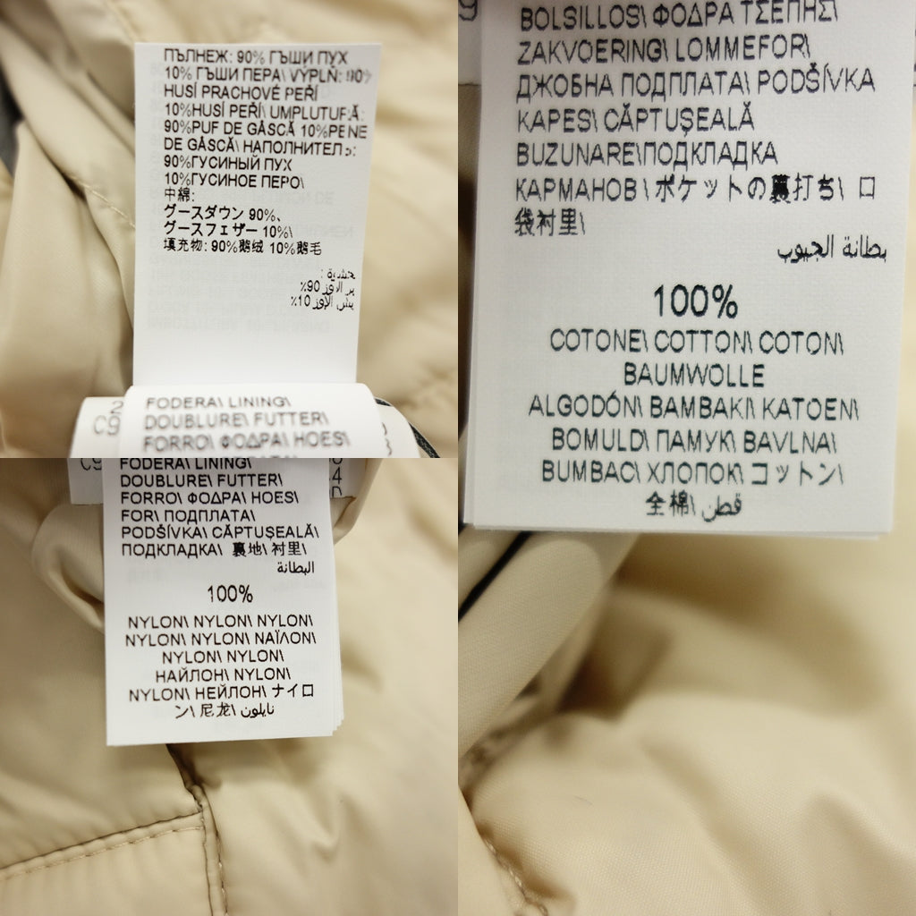 中古◆ブルネロクチネリ ダウンベスト カシミア メンズ サイズ46 ネイビー系 BRUNELLO CUCINELLI【AFA18】