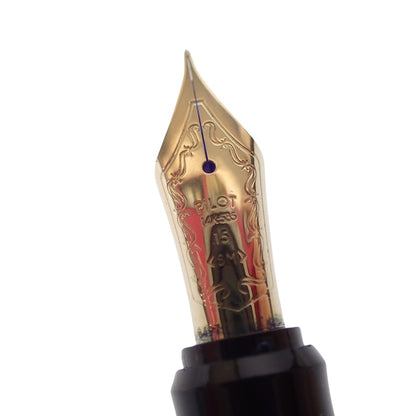 Good condition ◆ Pilot Fountain Pen Custom 743 Nib 14K 585 15 Black PILOT [AFI9] 