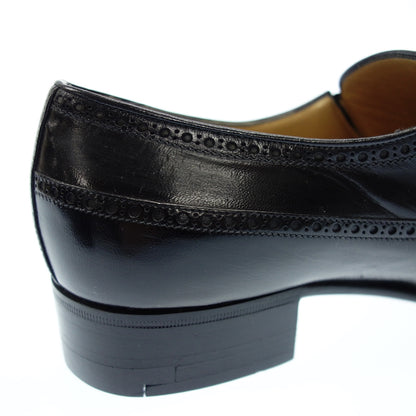 Very good condition ◆ Testoni leather loafers men's 6.5 black testoni [AFC33] 