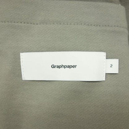 Like new◆Graph paper jacket French work sweat jacket cotton gray size 2 GM201-30013 Graphpaper [AFB3] 