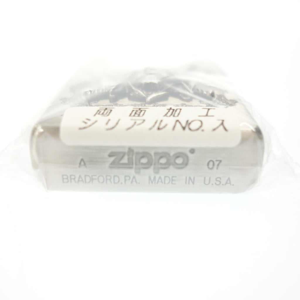 Used ◆Zippo - GREAT TREASURE Made in 2007 Silver ZIPPO [AFI15] 