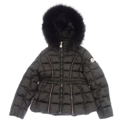 二手 ◆Moncler 儿童羽绒服 罗马尼亚制造 尺码 115cm 2015 黑色 MONCLER EULALIE [AFA18] 