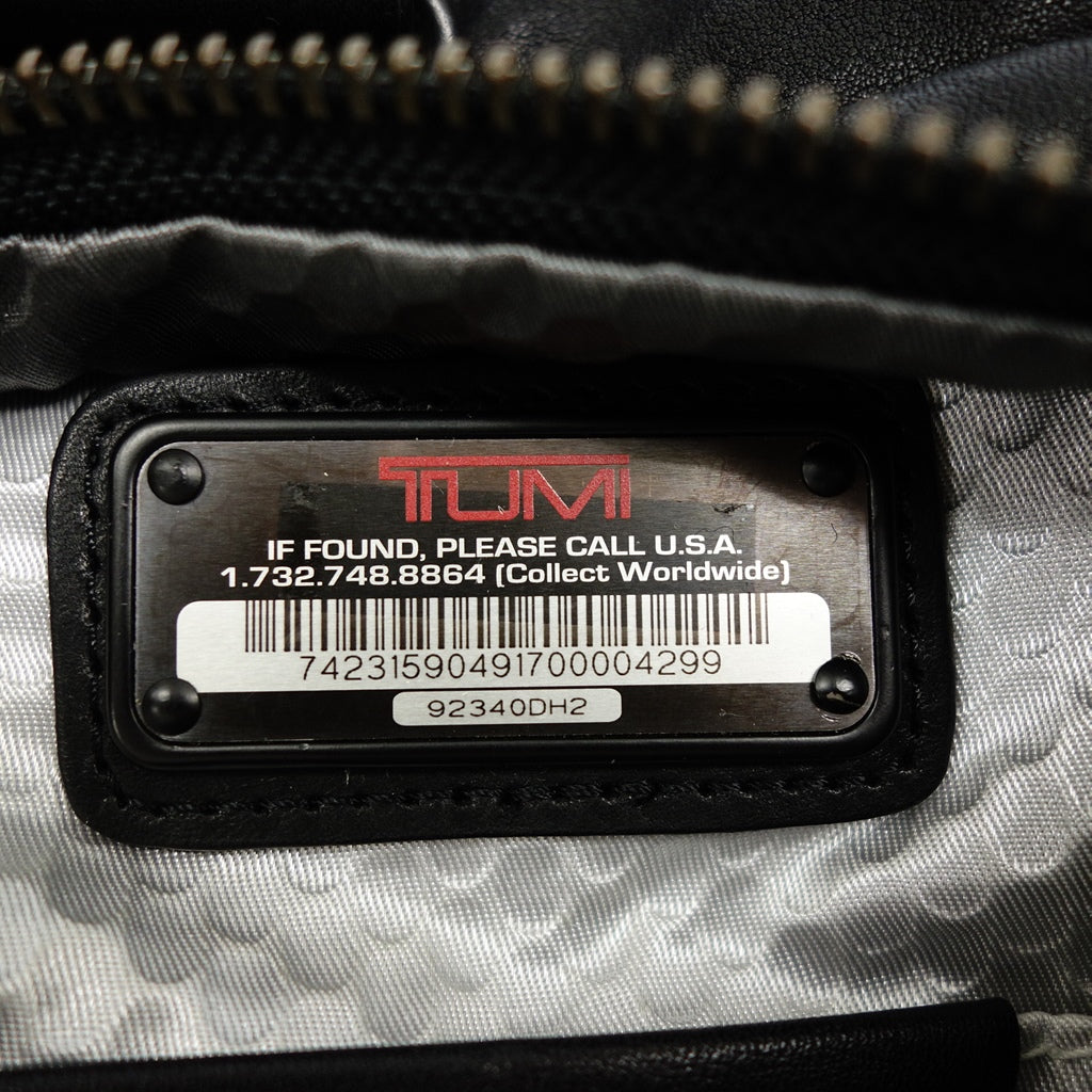 Used ◇TUMI 2way Boston bag ALPHA BRAVO 92340DH2 Black TUMI