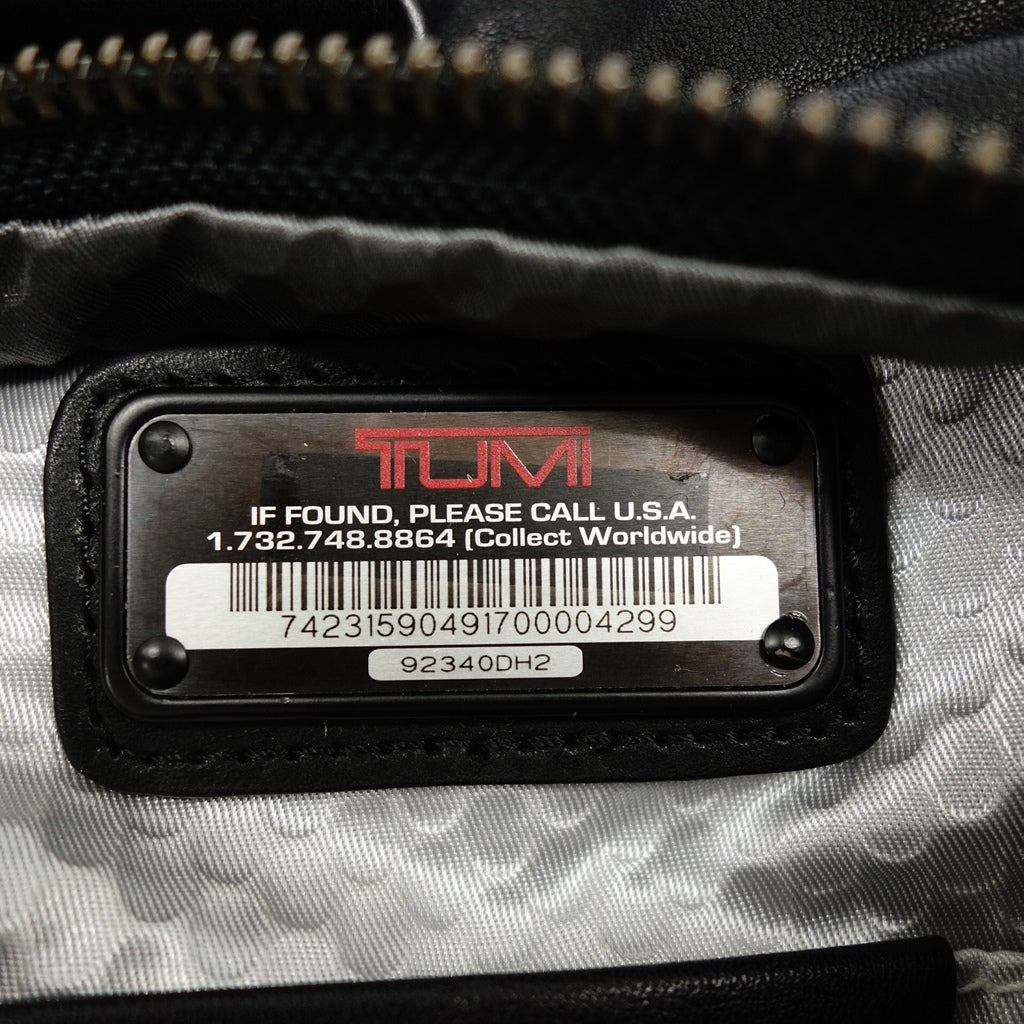 二手 ◆TUMI 2way 波士顿包 ALPHA BRAVO 92340DH2 黑色 TUMI [AFE4] 