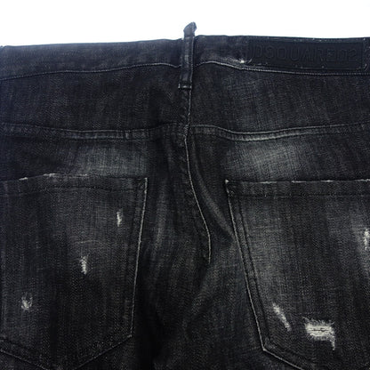 Used ◆D Squared Denim Pants Crash Repair Processed SKATER JEAN FRESH OUTOF SCOTUTS S74LB0336 Men's Black Size 44 DSQUARED2 [AFB48] 