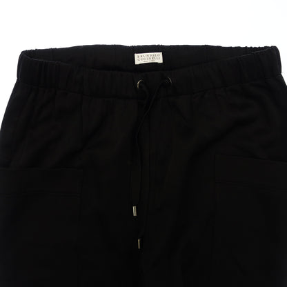 Brunello Cucinelli Pants Acetate Women's 38 Black BRUNELLO CUCINELLI [AFB18] [Used] 