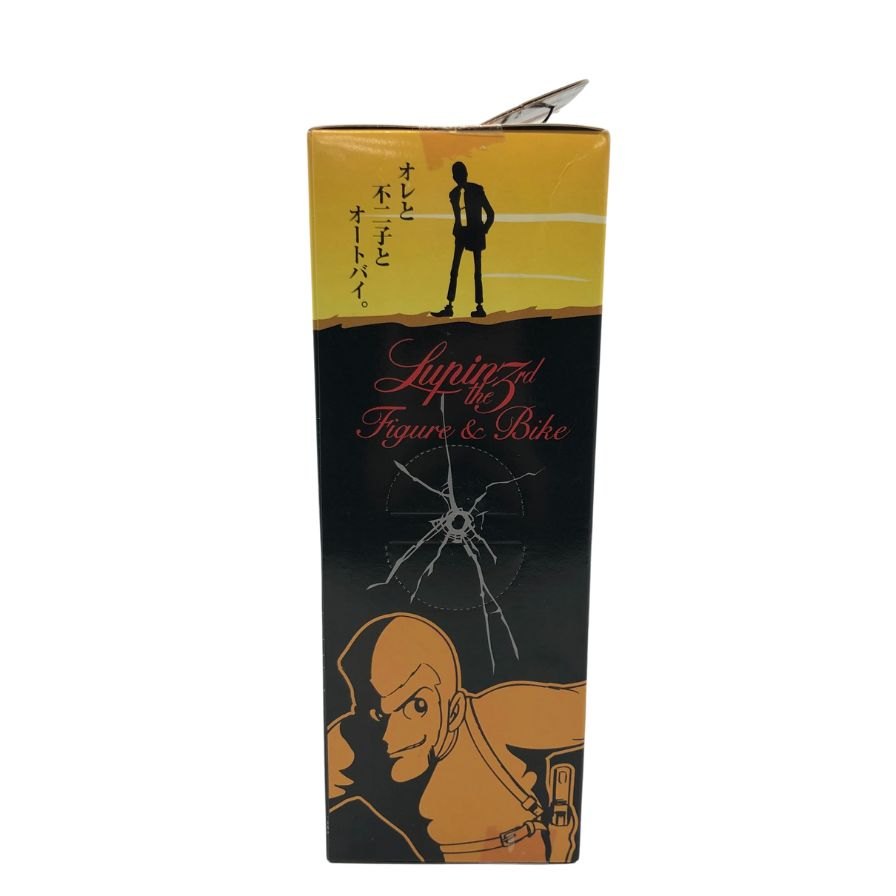 Like new ◆ Banpresto Toru Catcher DX Lupine the Third Fujiko Mine Figure &amp; Bike BANPRESTO [7F] 