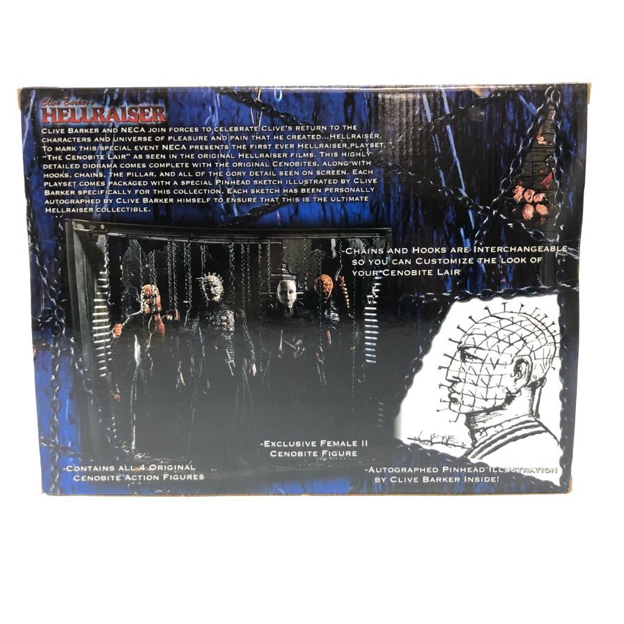 NECA REEL TOYS 人偶 Hellraiser 4 件套 Cenobite 稀有盒套装 NECA REEL TOYS [7F] [二手] 