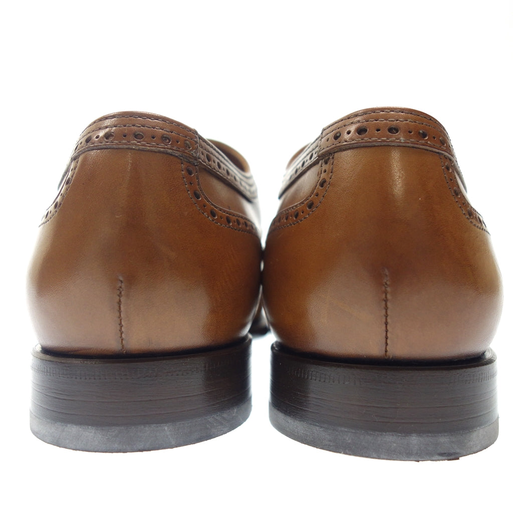 Like new◆Dunhill leather shoes full brogue brown men's size 43.5 dunhill [AFD6] 