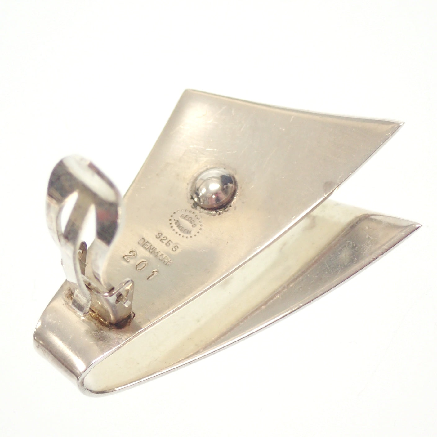 Georg Jensen earrings 201 SV925 silver GEORG JENSEN [AFI15] [Used] 