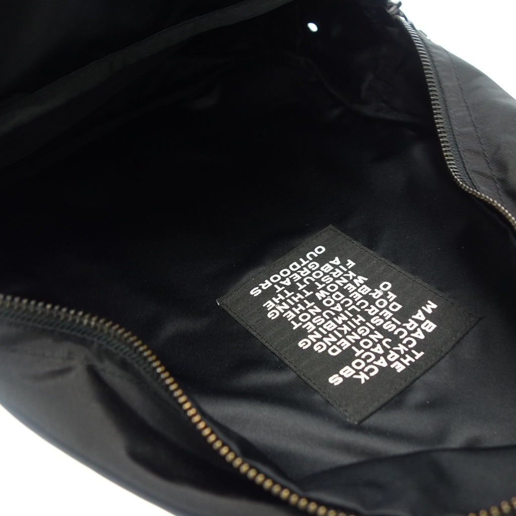 Good condition ◆ Marc Jacobs The Backpack Nylon Black M0015772 MARC JACOBS [AFE2] 